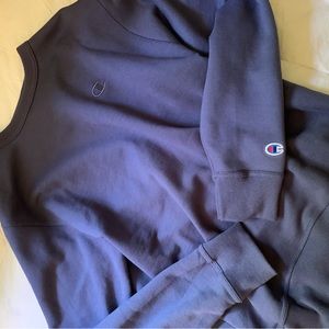 Navy champion crewneck